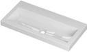 Wastafel INK Roots Wastafel Porselein Zonder Kraangat - 800x400x60 mm - Glans Wit