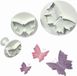 PME Plunger Cutter Vlinder set/3