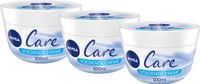 NIVEA Care Bodycrème - 3 x 100 ml