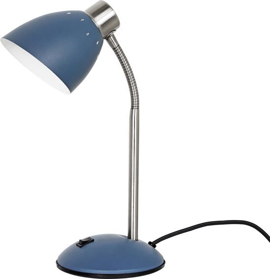 Leitmotiv Table lamp Dorm iron matt blue