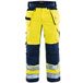 Blakläder 156518113389D88 maat D88 geventileerde High Visibility Craftsman broek - geel/marineblauw