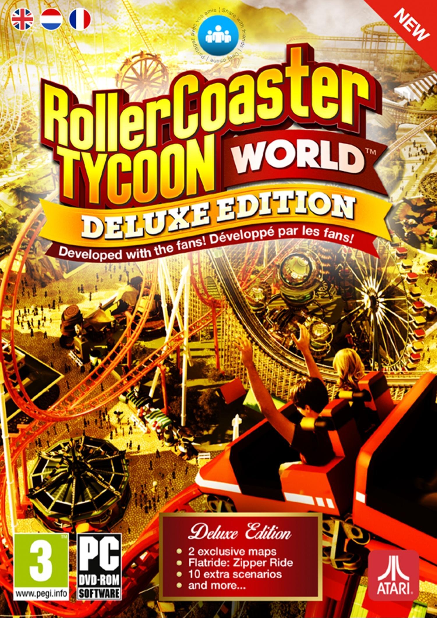 Mindscape Rollercoaster Tycoon World Deluxe Edition PC PC