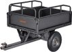 VEVOR Kipper Aanhangwagen Kantelwagen voor Het Trekken Achter ATV Aanhangwagen 142x76x70cm