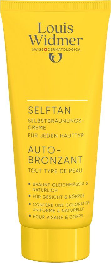 Louis Widmer Bruinen Zonder Zon Crème 100 ml