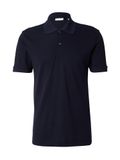 Seidensticker Men's slim fit poloshirt korte mouwen polo shirt, donkerblauw, XL