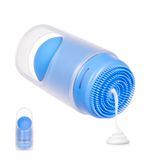 Ubbi Sunsqueez zonbeschermingsapplicator, navulbare rol, zachte siliconen borstelharen voor baby's en peuters, gemakkelijk te reinigen, vaatwasmachinebestendig, TSA-goedgekeurd, capaciteit 3,38