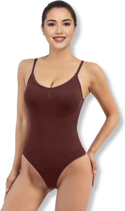 Shapetape Corrigerende Body Dames - Bruin - XXL - Shapetape