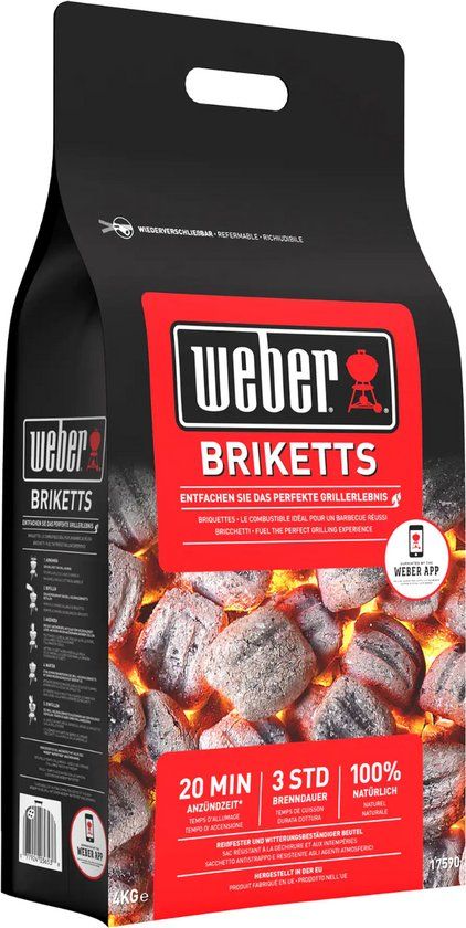 Weber Briketten - 4 kg