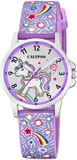 Calypso K5776/6 Kinderhorloge - Polshorloge - Kunststof - Paars - Ø 27mm