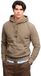 Superdry & Co Superdry - Micro Logo Fleece Hoodie - Heren - Hoodies - XL - winter twig beige
