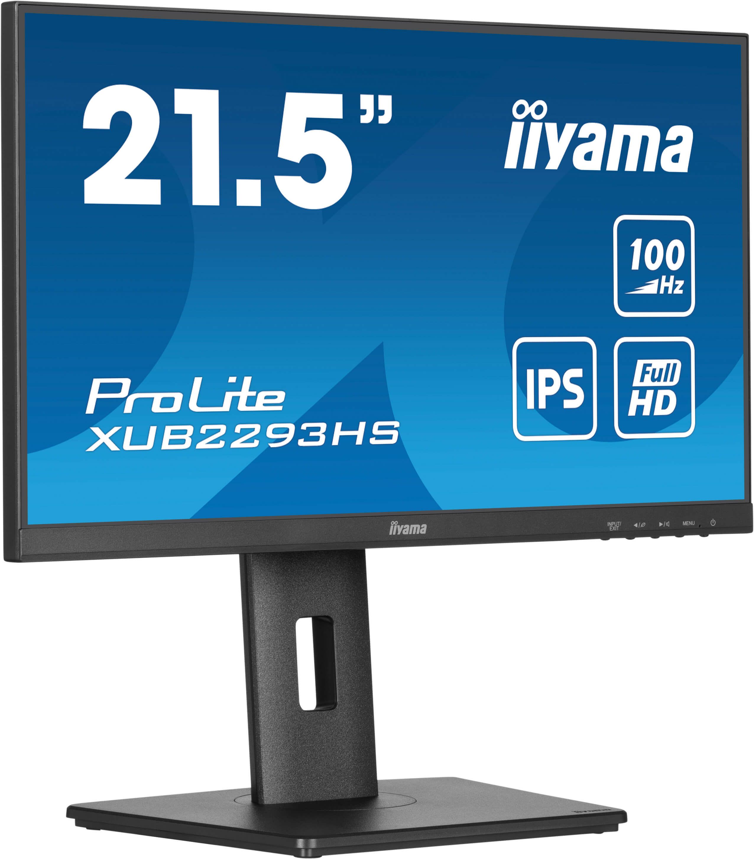 iiyama ProLite XUB2293HS-B6 21.5" Full HD IPS Monitor