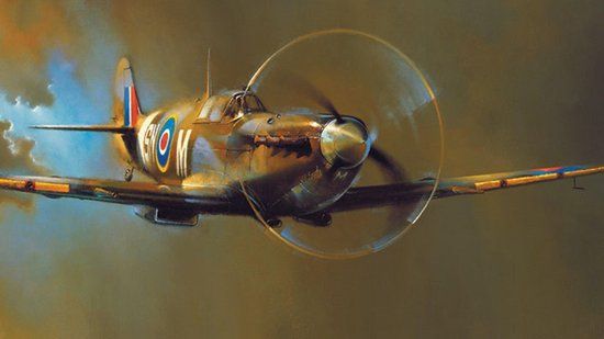 Spitfire by Barrie A.F. Clark - 1000 Piece Puzzle - Nostalgie en Geschiedenis