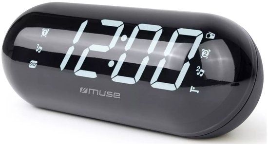Muse Electronics Muse M-19 GL Wekkerradio Zwart