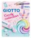 Giotto Candy Tubi Tempera 21ml - Set heeft 7 kleuren