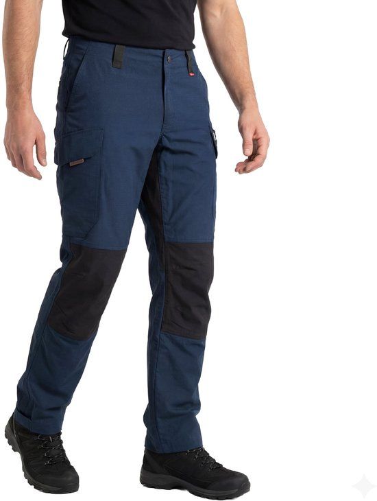 DANISH ENDURANCE Explorer Wandelbroek - Heren - Maat M - Donker Marineblauw/Zwart