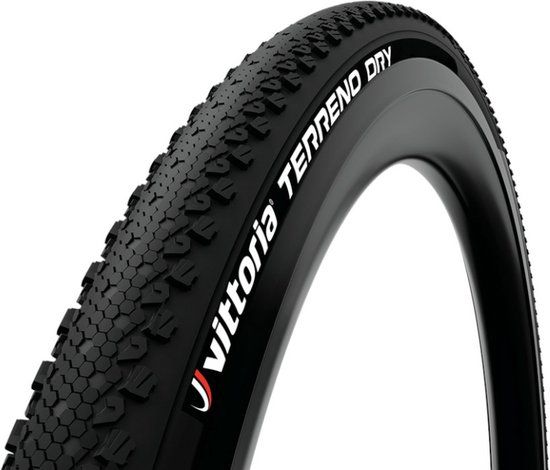 Vittoria Terreno Dry 700x38C Gravel Cyclocross Tire - Black