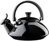 Le Creuset Waterketel, inhoud: 1,6 l, geëmailleerd staal/fenolgrepen, Zen, zwart