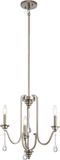 Kichler Suspension LED | 3X E14 Max 60W | Dimmable | Classic Pewter