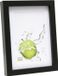 Deknudt Frames Basic zwart hoog profiel in hout MDF met pptt - bestelmaat=kadermaat fotomaat 50x70 cm