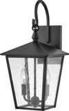 Hinkley Huntersfield LED Wand Buitenlamp Zwart IP44 2x E14 40W Dimbaar