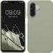 kwmobile telefoonhoesje geschikt voor Samsung Galaxy A18 4G / 5G - Hoesje voor smartphone - Back cover in grijsgroen