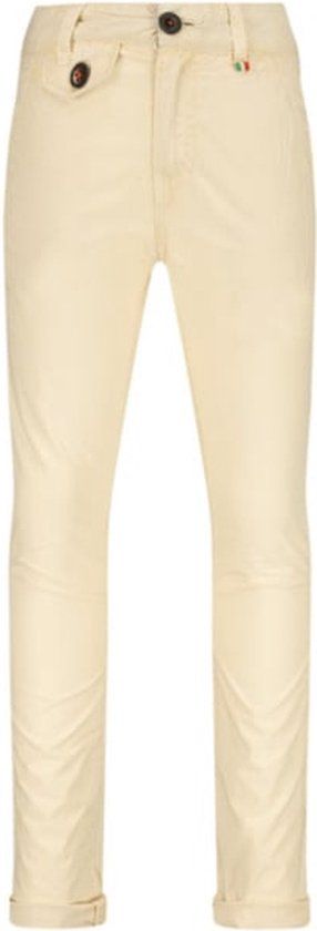 Vingino Shino broek jongens - Egg Shell - Maat 140