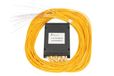 Extralink Répartiteur PLC, 2,0 mm, 1,5 m, Module ABS, Noir