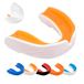 Enmo Maxilla Gel Gum Shield voor volwassenen en kinderen, 10+ mondbescherming met etui voor rugby, boksen, hockey en contactsporten, mondbescherming met kook- en bijttechnologie, dubbellaags