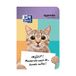 Oxford Funny Pets 2019-2020 Daily School Diary 1 Day 352 Pages 12 x 18 White Cat Design