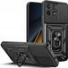 Techsuit Hoesje geschikt voor Xiaomi Poco X6 Pro - Camshield Back Cover - Zwart