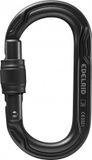 EDELRID Oval Power 2500 Screw II Karabiner Zwart