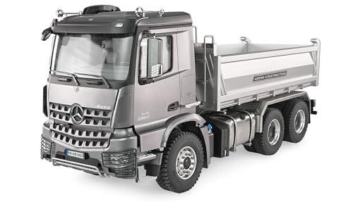 Amewi Mercedes-Benz Arocs Hydraulic Tipper Truck Pro 6x6 1:14 RTR - Grey