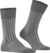 FALKE Shadow gedessineerd katoen sokken heren grijs - maat 43-44