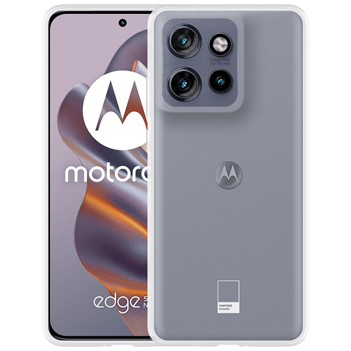 Just in Case TPU Back Cover Transparant Motorola Moto G55