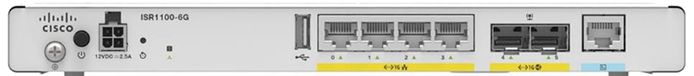 Cisco ISR1100-6G routeur filaire Gigabit Ethernet Gris