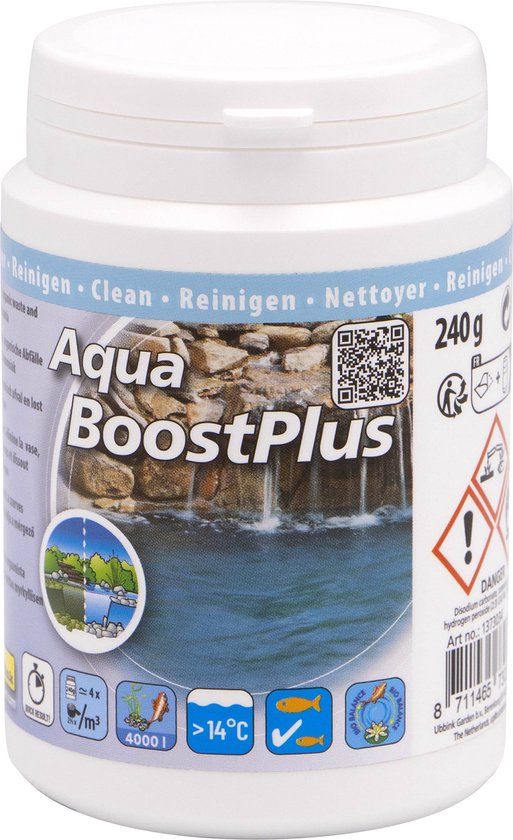 Velda Ubbink Aqua Boost Plus 240g Vijverwaterbehandelingsmiddel