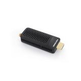 Metronic 441646 Tuner DVB-T Receiver DVB-T, compatibel met DVB-T2 Dongle Stick Compact, HEVC, EPG, 1080i, HDMI, USB 2.0, SOS-knop