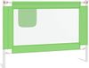 vidaXL Bedhekje peuter 90x25 cm stof groen