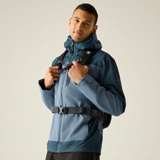 Regatta Heren Highton IV Stretch Waterdichte Jas Blauw S