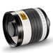 Walimex pro Objectif à miroir 800mm f/8.0 DSLR, compatible avec Fuji X