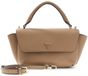 GUESS Gilda Top Handle Flap Handtas Schoudertas Beige Taupe