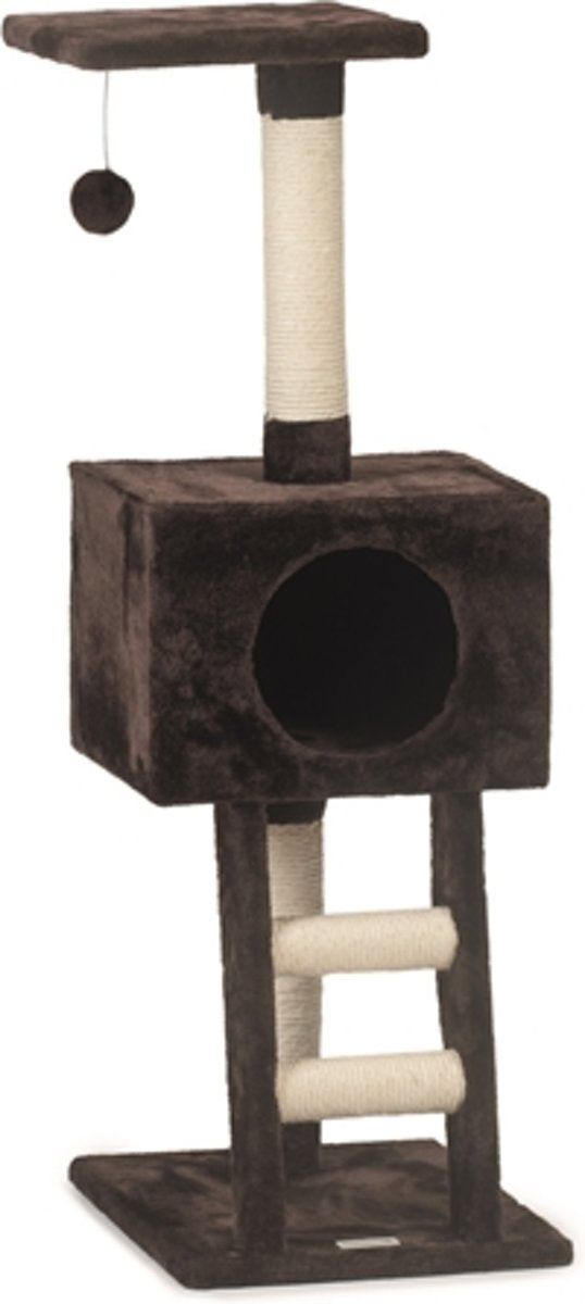Beeztees Homira Krabpaal - Bruin - 40x35x110 cm