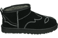 UGG Classic Ultra Mini Western-botte en noir, taille 40, laine
