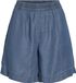 VILA VITEVIRA HW SHORTS/VOL Dames Bermuda shorts Lyocell Medium Blue Denim High Waist Maat 42