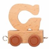 T & F creations Houten letter trein G