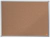 Nobo 1915460 Essence Kurk Prikbord Aluminium Frame Bruin 600x450mm