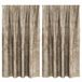 vidaXL Velvet Gordijnen 2 stuks Champagne 140 x 140 cm Fluweel