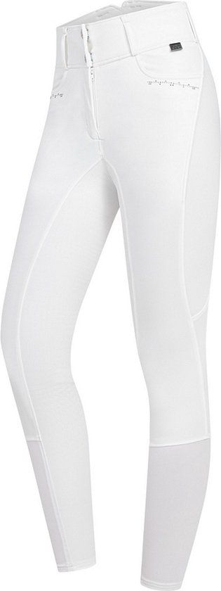 ELT Rijbroek Mathilda Glam Highwaist FullGrip - maat 42 - white