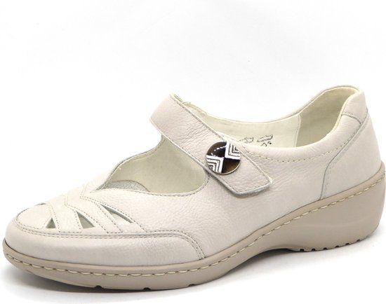 Waldläufer Kya Dames Bandschoen - Lichtgrijs - Maat 36.5