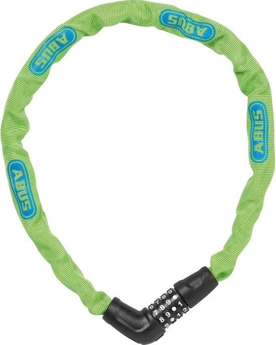 Abus 5805C/75 - Kettingslot - Lime Groen/Zwart - 75cm